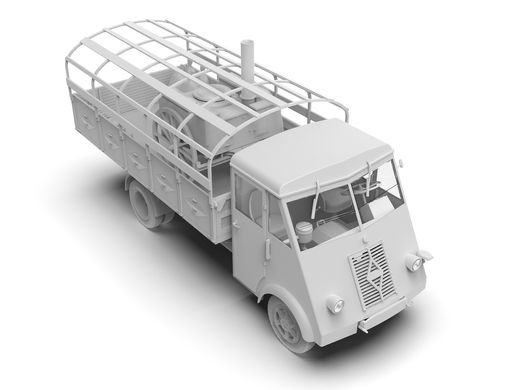 Збірна модель 1/35 Німецька мобільна польова кухня Gulaschkanone LKW AHN ICM 35415