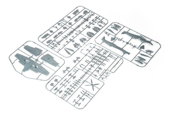 Збірна модель 1:48 літак Spitfire Mk.VIII WEEKEND edition Eduard 84154