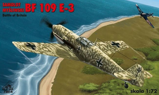 Сборная модель Bf 109 E-3 Battle of Britain RPM 1/72 72014
