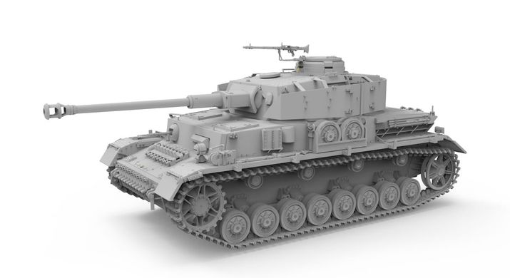 Збірна модель 1/35 танка PZ.Kpfw.Iv Ausf.J Early/MidRail Way Flatbed Ommr Border Model BT-025