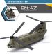 Сборная модель 1/144 вертолет CH-47D/F/J/HC.Mk.I "4 nations" Academy 12624