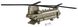 Учебный конструктор военный двухмоторный вертолет CH-47 Chinook СОВI 5807
