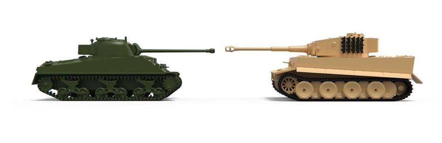 Збірна модель 1/72 танки Tiger 1 vs Sherman Firefly Classic Conflict Стартовий набір Airfix A50186