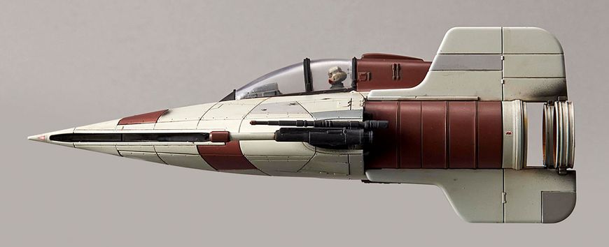 Сборная модель Star Wars A-Wing Starfighter Bandai 0206320 Revell 01210 1:72