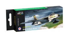 Набір акрилових фарб RAF Cold War Fighters Arcus A3051