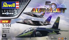 Сборная модель 1/144 самолеты 50th Anniversary Alpha Jet Revell 03810