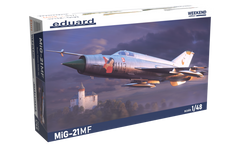Сборная модель 1/48 самолет MiG-21MF Weekend edition Eduard 84177