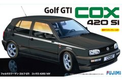 Сборная модель 1/24 автомобиль VW Golf GTI Cox 420 SI with Masking Fujimi 12618