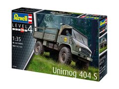 Prefab model 1/35 truck Unimog S 404 Revell 03348