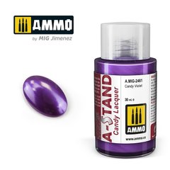 Металлическое покрытие A-STAND Candy Violet Фиолетовый Ammo Mig 2461