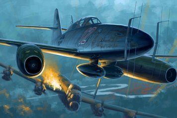 Збірна модель 1:48 винищувач Messerschmitt Me 262B-1a/U1 Hobby Boss 80379