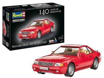Подарочный набор: автомобиль Mercedes-Benz 300 SL-24 Coupe в масштабе 1:24 (140 лет инноваций)