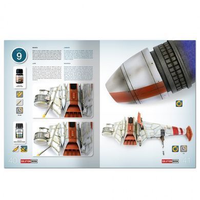 Modeling Guide SOLUTION BOOK 28 - How to Paint Rebel Galactic Starships Ammo Mig 6533