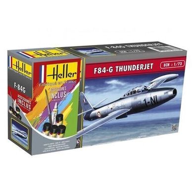 Збірна модель винищувача F-84G Thunderjet Heller 56278
