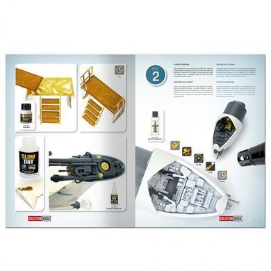 Modeling Guide SOLUTION BOOK 28 - How to Paint Rebel Galactic Starships Ammo Mig 6533