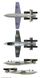 Сборная модель 1/32 самолет Junkers Ju EF-126 Elli / EF-127 Walli 3 в 1 Das Werk DW32001