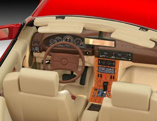 Подарунковий набір 1:24 автомобіль Mercedes Benz 300 SL-24 Coupe Gift Set (140 Years of Innovation)