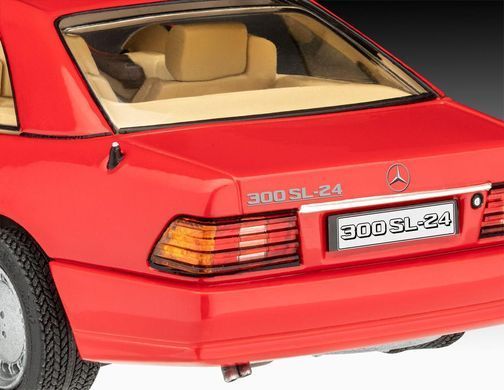 Подарунковий набір 1:24 автомобіль Mercedes Benz 300 SL-24 Coupe Gift Set (140 Years of Innovation)