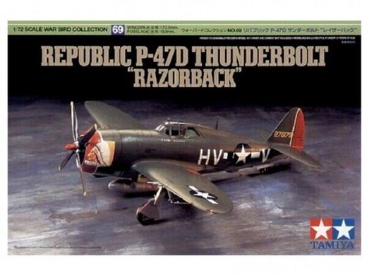 Сборная модель Истребитель P-47D Thunderbolt "Razorback" Tamiya 60769