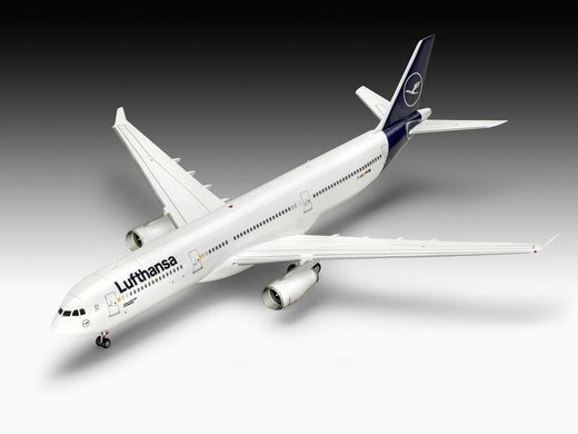 Сборная модель 1/144 авиалайнер Airbus A330-300 - Lufthansa "New Livery" Revell 03816