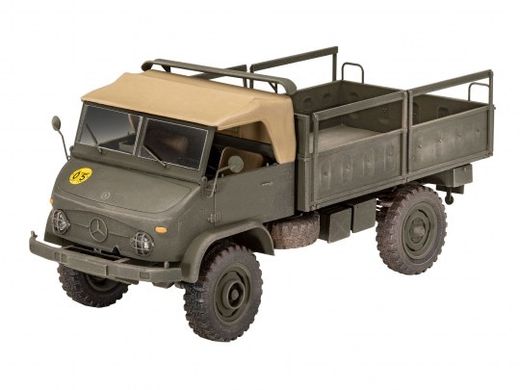 Сборная модель 1/35 грузовой автомобиль Unimog S 404 Revell 03348
