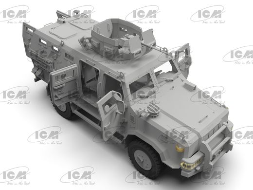 Збірна модель 1/35 “Козак-2” Український бронеавтомобіль класу MRAP ICM 35014
