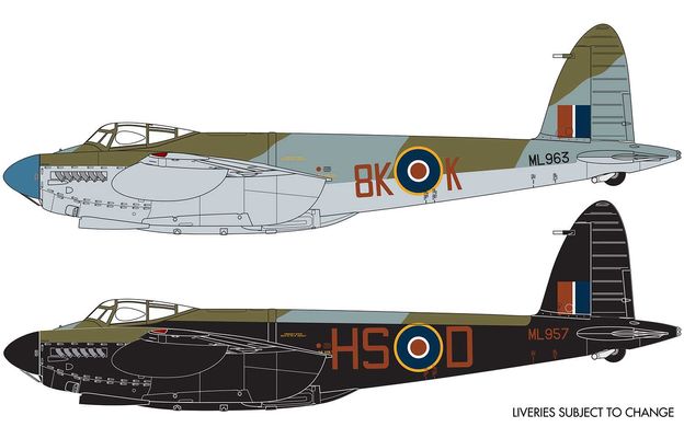 Збірна модель 1/72 літак De Havilland Mosquito B.XVI Airfix A04023