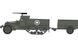 Збірна модель 1/76 бронетранспортер White Half-Track M3A1&1 Ton Trailer Airfix A02318V