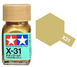 Емалева фарба X-31 Titanium Gold metallic 10 ml. (Золотистий титан металік) Tamiya 80031