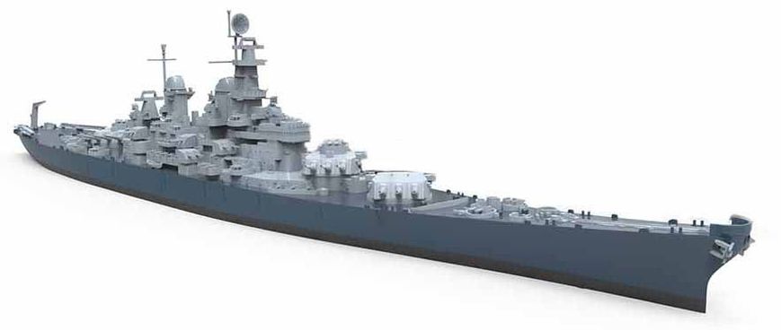 Збірна модель 1/700 американський лінкор U.S. Navy Battleship U.S.S Missouri Meng Model PS-004