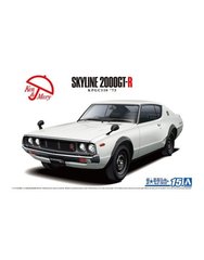 Збірна модель 1/24 автомобіля Nissan Skyline KPGC110, HT2000 GT-R, '73 Aoshima 05951
