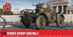Збірна модель 1/35 легка броньована машина Ferret Scout Car Mk.2 Airfix A1379