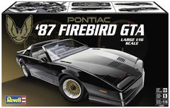 Збірна модель 1/16 автомобіль 1987 Pontiac Firebird GTA Model car assembly kit Revell 14535