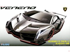 Сборная модель автомобиля Lamborghini Veneno with Engine | 1:24 Fujimi 12592
