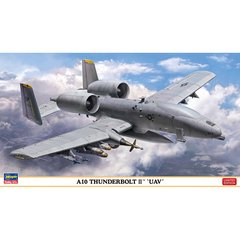 Сборная модель американский штурмовик A10 Thunderbolt II 'UAV' Hasegawa 02307
