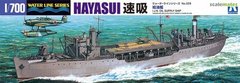 Сборная модель 1/700 корабль IJN Oil Supply Ship Hayasui Aoshima 01211
