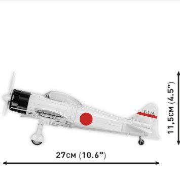 Навчальний конструктор літак Mitsubishi A6M2 Zero-Sen COBI 5729