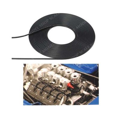 Черный кабель диаметр 0,8 мм для двигателя и тормозов Tamiya 12677, Нет в наличии