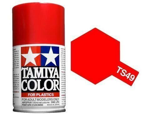 Аерозольна фарба TS-49 Bright Red (Яскраво червоний глянцевий) Tamiya 85049