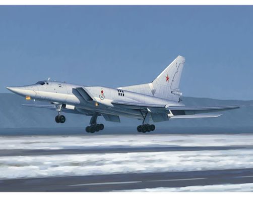 Сборная модель 1/72 Украинский бомбардировщик Ту-22М3 Backfire C Туполева Trumpeter 01656