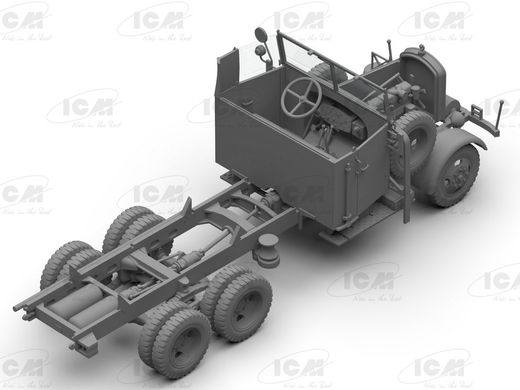 Збірна модель 1/35 Typ LG3000, німецький армійський вантажний автомобіль 2 Світової війни ICM 35405