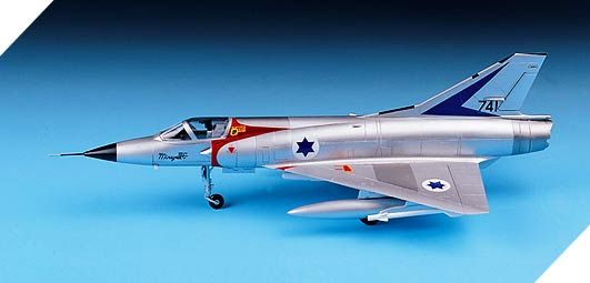 Assembled model 1/48 aircraft Mirage III-C Academy 12247