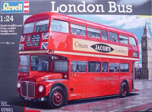 Prefab model 1/24 bus London Bus Revell 07651