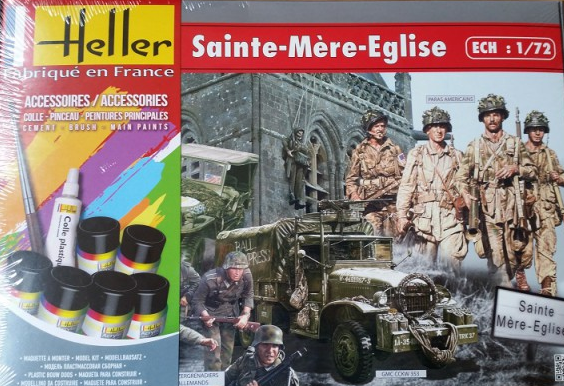 Збірна модель 1/72 Sainte - Mere Eglise Heller 53013