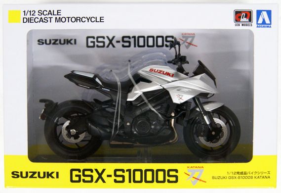 Модель мотоцикла 1/12 Suzuki GSX-S1000S Katana Aoshima 10617