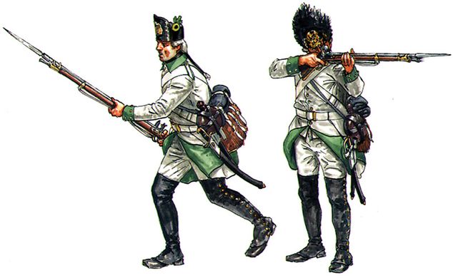 Збірна модель 1/72 наполеонівські війни Австрійська піхота 1798-1805 рр. Italeri 6093