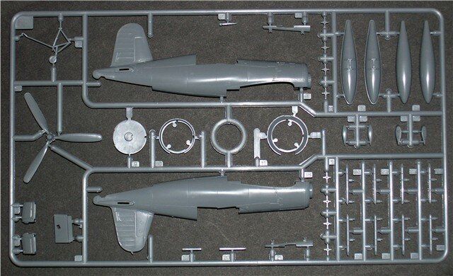 Сборная модель Истребитель Vought F4U-1 Bird Cage Corsair Tamiya 60774