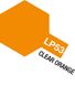 Нитро лак LP53 Прозрачный оранжевый лак (Clear Orange) 10 мл. Tamiya 82153