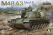 Assembled model 1/35 tank M48A3 Mod B Takom 2162