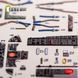 3D наклейки 1:48 для F-104G (Kinetic) Kelik K48120